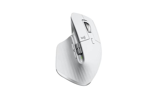 Logitech MX Master 4 Performance Wireless Mouse For Mac - Pale Gray